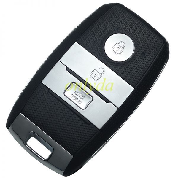 For KIA KIA 3 button remote key blank with badge place
