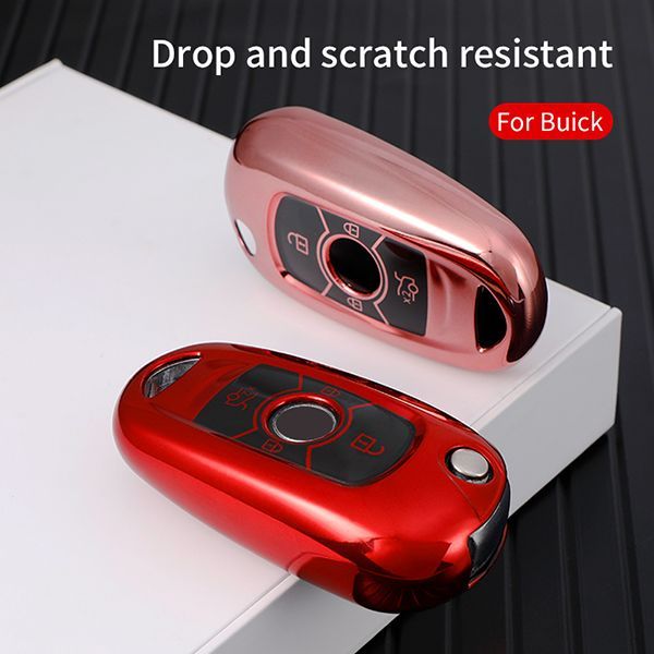 For Buick Chevrolet 4 button TPU protective key case, please choose  the color