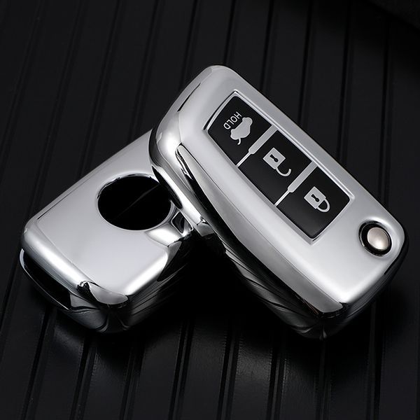 For Nissan 3 button TPU protective key case please choose the color