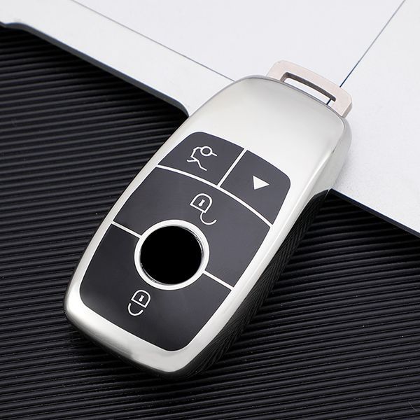 For Benz 4 button TPU protective key case,please choose the color