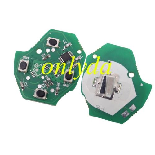 For Subaru 3 button remote with 433 mhz without chip