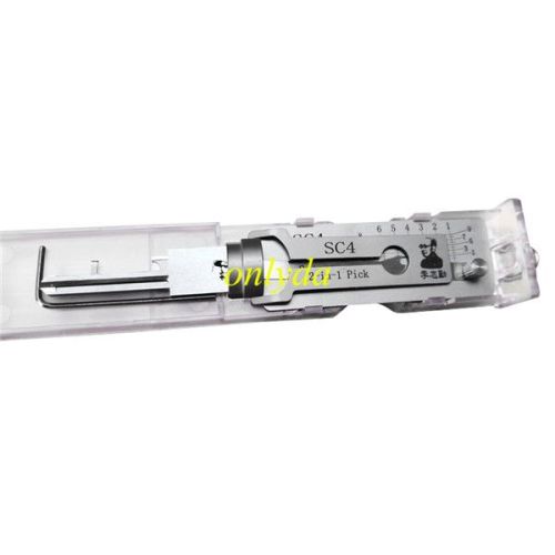 For SC4 lishi 2 in 1 decode and lockpick for Schlage Residential Lock