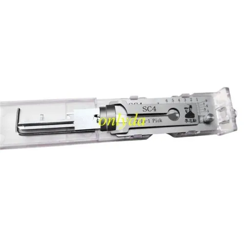 For SC4 lishi 2 in 1 decode and lockpick for Schlage Residential Lock