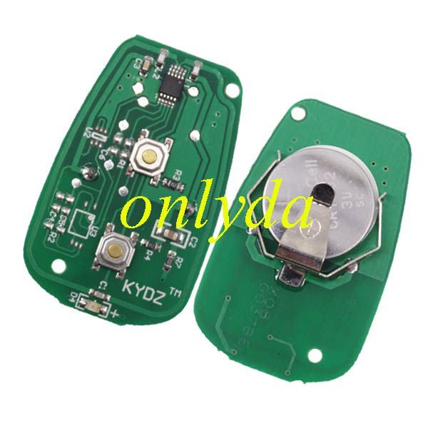 hyun Santa Fe 2 button remote key with 433 mhz