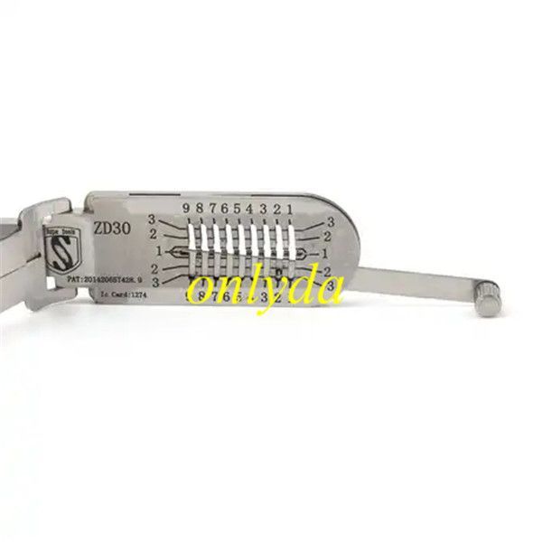 ZD30 decoder and lock pick 2 in 1 Cupid Super tool ZD30 decoder and lock pick 2 in 1 Cupid Super tool