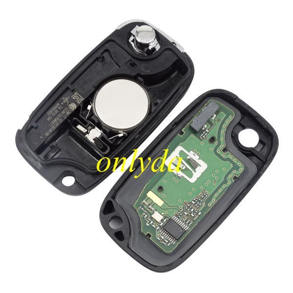 For  OEM Citroen 3 button remote key with 434mhz