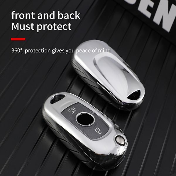 For Buick TPU protective key case  black or red color, please choose