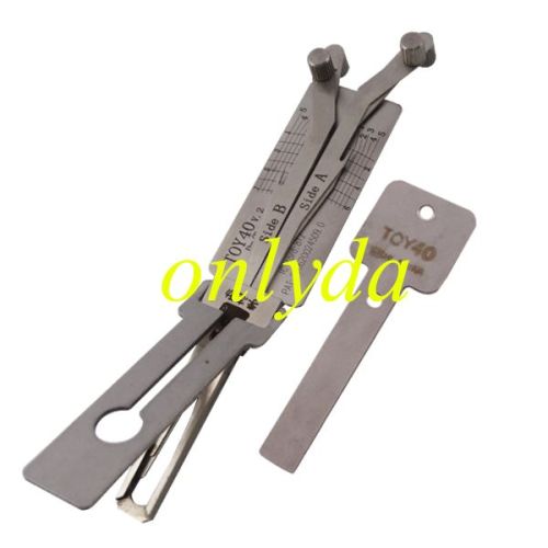 For Toy40-Toyotalock pick and decoder together  2 in 1  genuine !used for  The old Lexus