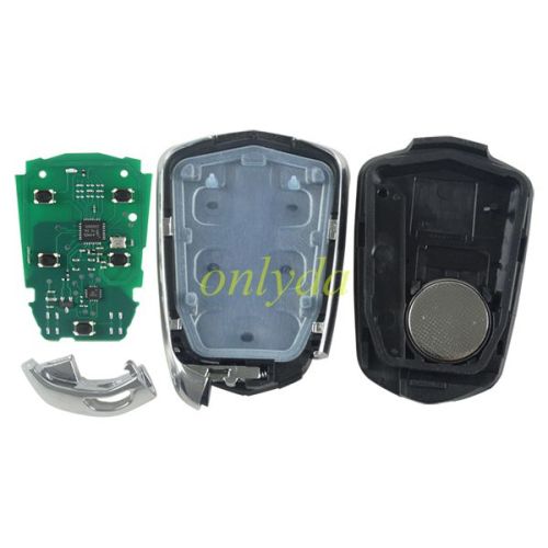 For Cadillac model 4+1 button KYDZ universal remote key pcf7942 HITAG2 46 chip 433mhz