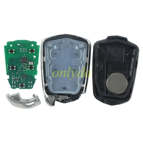 For Cadillac model 4+1 button KYDZ universal remote key pcf7942 HITAG2 46 chip 433mhz