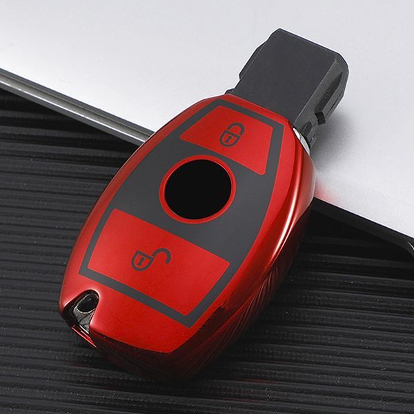 For Benz 2button TPU protective key case,please choose the color