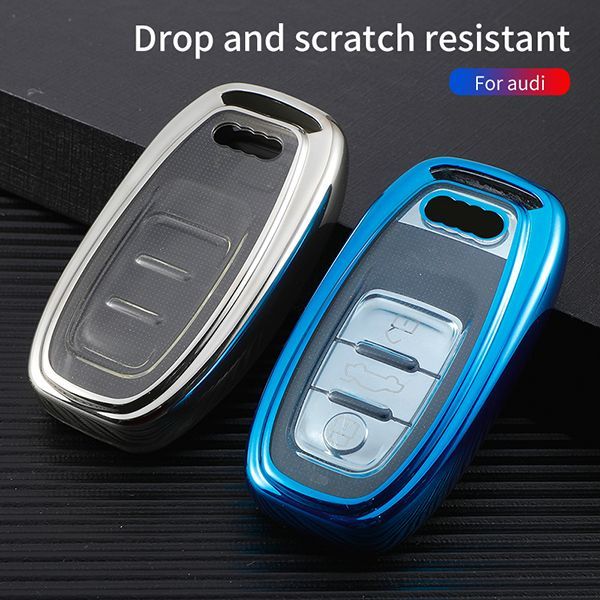 For Audi TPU protective key case,please choose the color