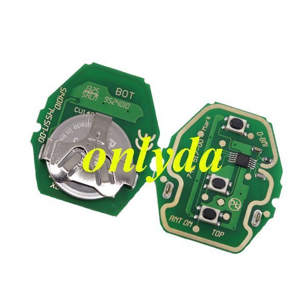 For BMW Mini Cooper 3 button  remote key with 315mhz/434mhz