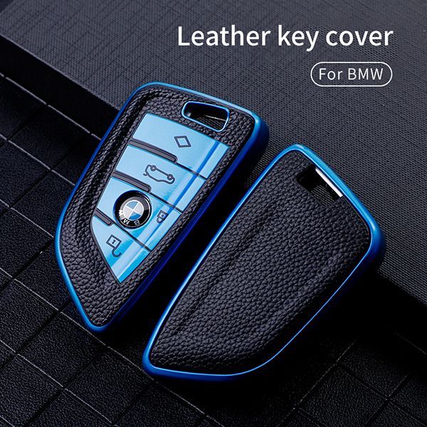 For BMW X5 X6 4 button  TPU protective key case , please choose the color