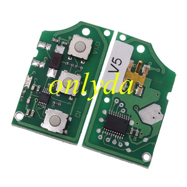 For VW 2 Button remote control 1J0 959 753 CT