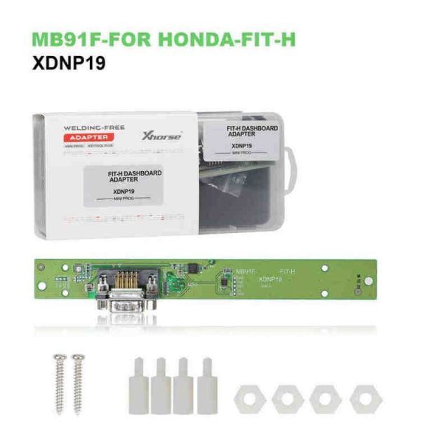 For Xhorse Solder-Free Adapters Work with MINI PROG and KEY TOOL PLUS All Adapters are optional, work with both MINI PROG and KEY TOOL PLUS.  Package List  1pc x XDNP11  BMW-CAS3-ADAPTER 1pc x XDNP12 f