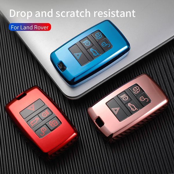 For LandRover 5 button  TPU protective key case,please choose the color