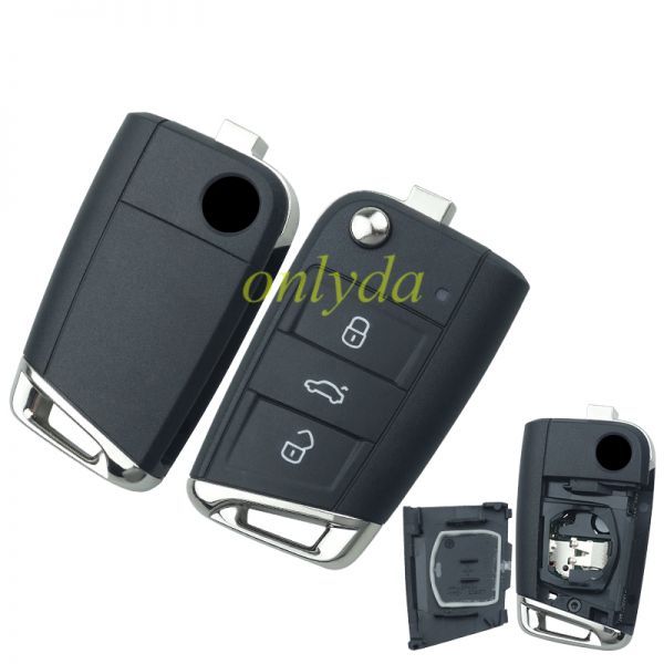 For VW original Keyless 3 button remote key 434mhz   with 2G6 959 752D  with  MQB49/5C/NCP21A2W chip CMIIT ID 2016dj3959  with 434mhz