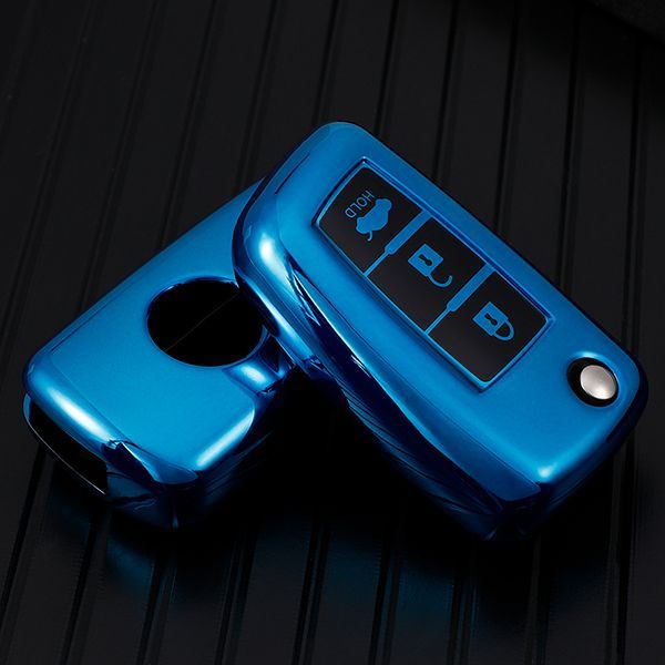 For Nissan 3 button TPU protective key case please choose the color