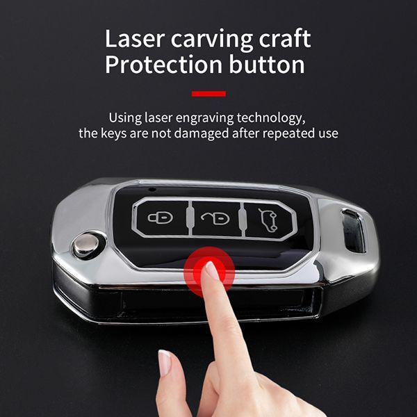 For Ford 3 button TPU protective key case , please choose the color
