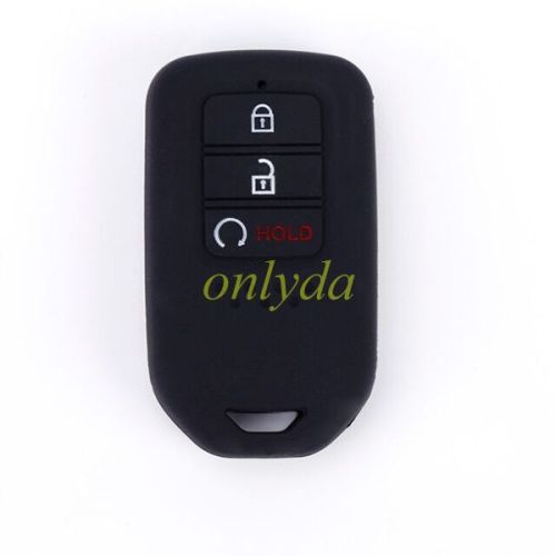 For Honda 2+1 button silicon case (black,blue ,red. Please choose the color)