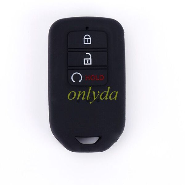 For Honda 2+1 button silicon case (black,blue ,red. Please choose the color)