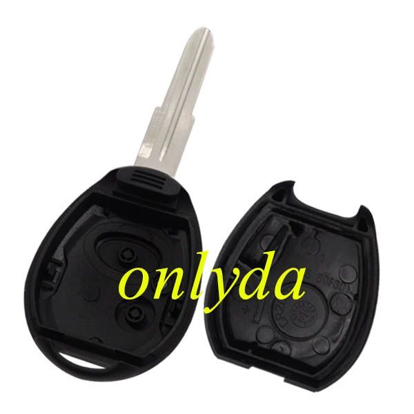 For Landrover 2 button remote key blank without badge