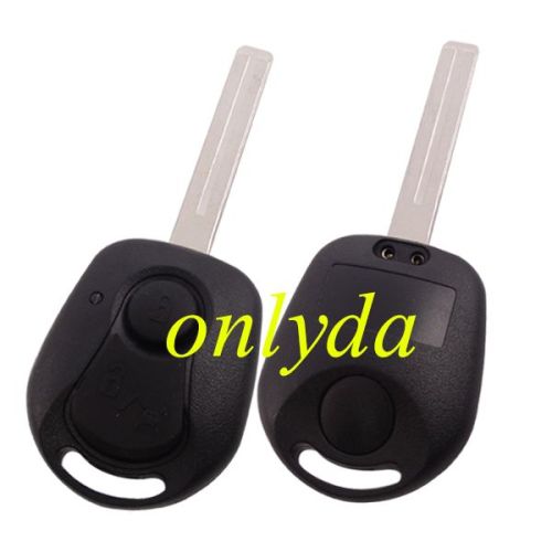 for Ssangyong 2 button remote key blank