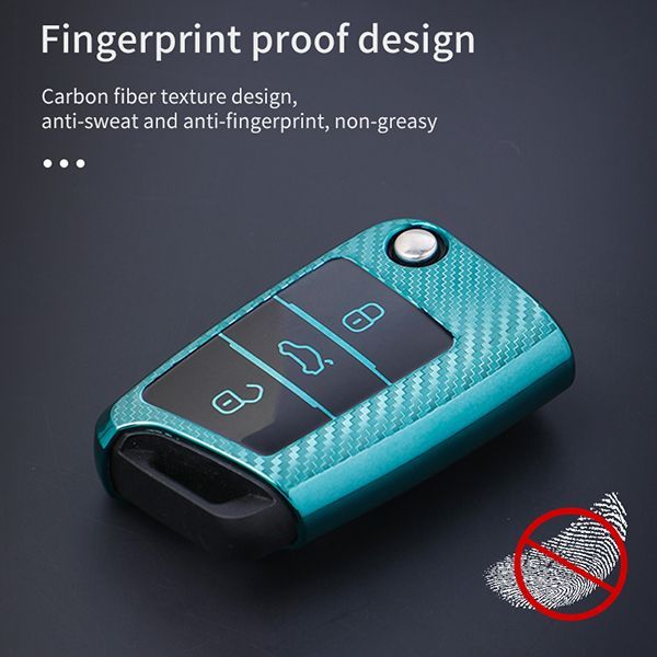 For VW 3 button TPU protective key case please choose the color