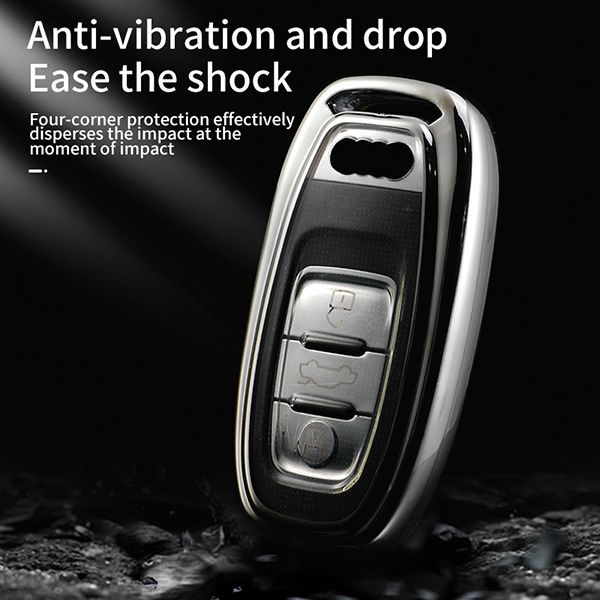 For Audi TPU protective key case,please choose the color