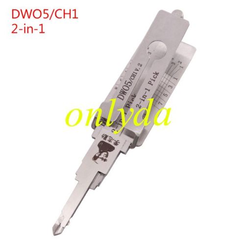 Original Lishi DWO5\CH1\Chevrolet  2 in 1