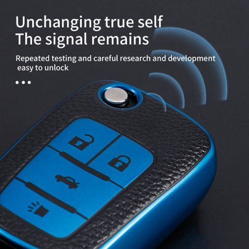 For Chevrolet 4 button  TPU protective key case, please choose  the color