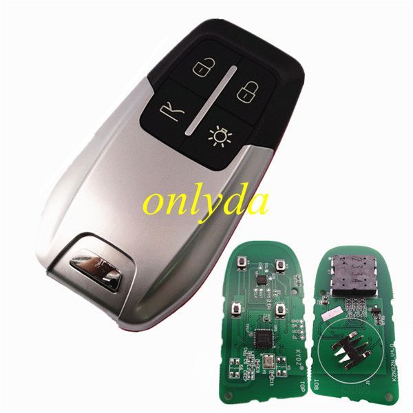 For Ferrari model 4 button  KYDZ universal  remote pcf7942 HITAG2 46chip 433MHZ