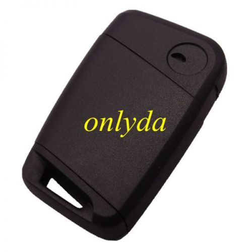 For VW 3 Button remote key blank  with HU162 blade