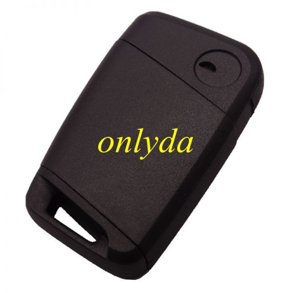 For VW 3 Button remote key blank  with HU162 blade
