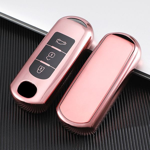 For Mazda 3 button TPU protective key case please choose the color