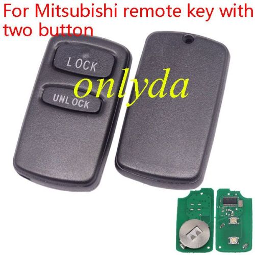 For Mitsubishi remote  key with two button 315 mhz