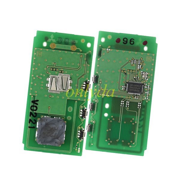 For  OEM  Mazda 3 button keyless remote key with 434MHZ with  ATMEL  AES 6A chip     IDE:B8373900