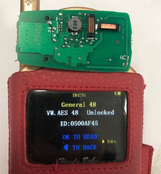 ForAudi TT 3 /3+1 button Keyless remote key with 434mhz with AES 48 chip ASK , pls choose button