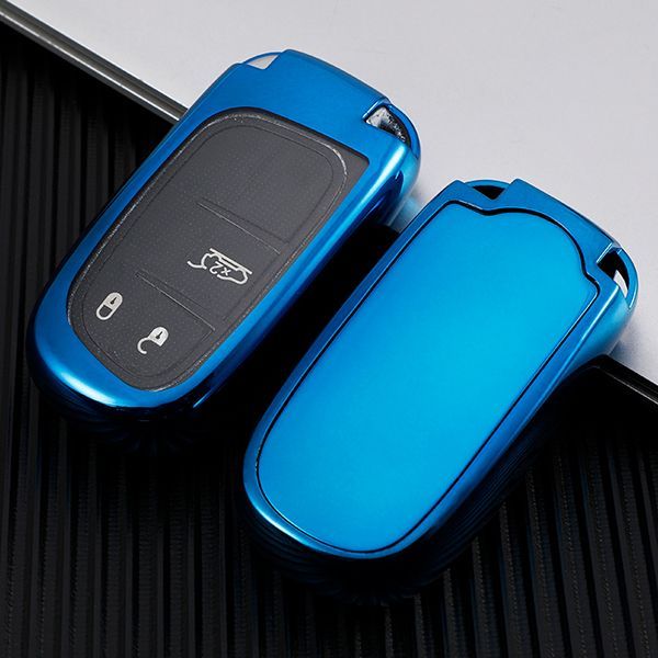For Jeep  Guide/Free Light/Freeman/Grand Cherokee/Grand Commander TPU protective key case , please choose the color