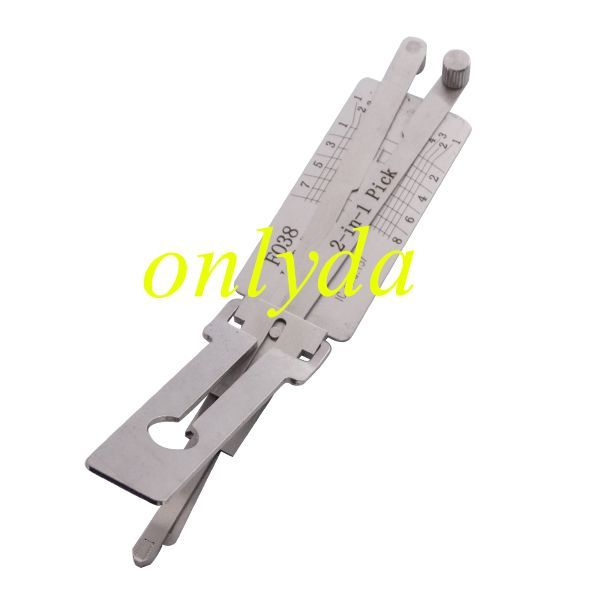 Ford FO38 Ign/Dr/Bt 3 In 1  lock pick and decoder   genuine ! used for Ford Lincoln Mazda Nissan