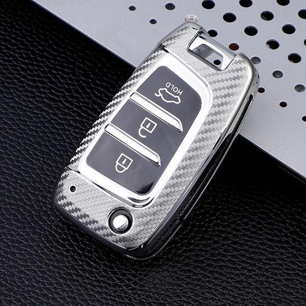 For Hyundai Elantra 3 button TPU protective key case,please choose the color