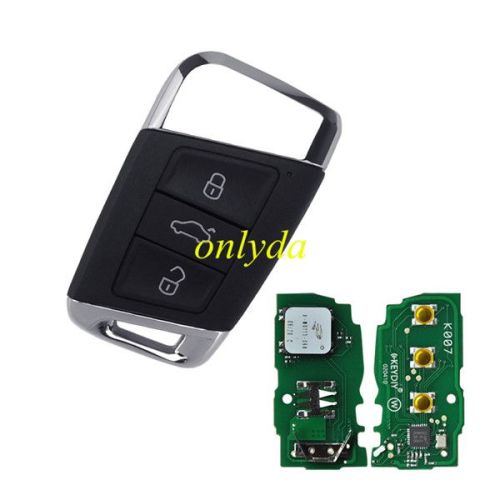 KEYDIY Remote key 3 button ZB17 smart key for KD-X2 and KD MAX