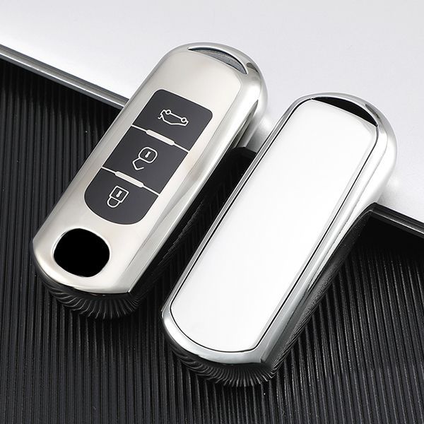 For Mazda 3 button TPU protective key case please choose the color