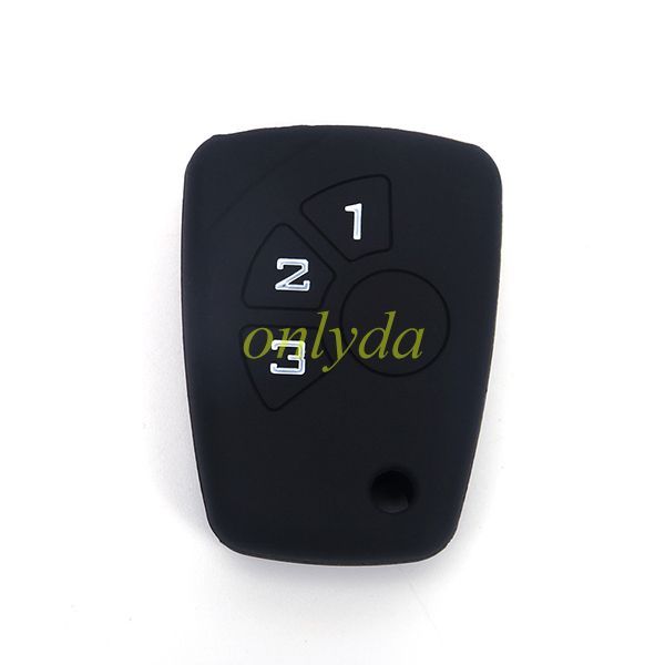 Chevrolet 3 button silicon case ( Please choose the color)