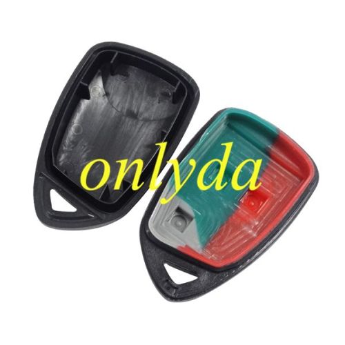 For Mitsubishi 3 button remote key shell