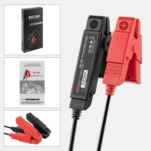 LAUNCH X431 BST360 Battery Test Clip Analyzer 6V-16V 2000CCA Voltage Battery Test Car Battery Tester Charging Cricut Load Tools