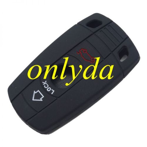 BMW 3 button silicon case (Black,Blue ,Red. Please choose the color)