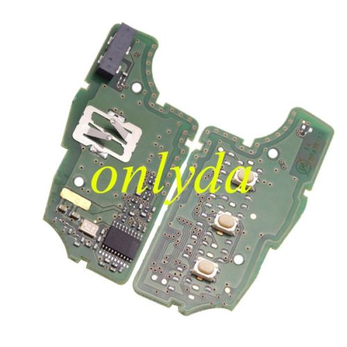 Original for renault 3 Button remote PCF7961M-434MHZ CMIIT ID:2013DJ6139 FCCID:CWTWB1G767 Model:TWB1G767 IC:1788D-FWB1G767  For 2013-2017 Renault Captur 2013-2017 Renault Symbol 2013-2017 Renault Megane3 2013-2017 Renault Kadjar 2016+ Renault Kaptur(Russia)