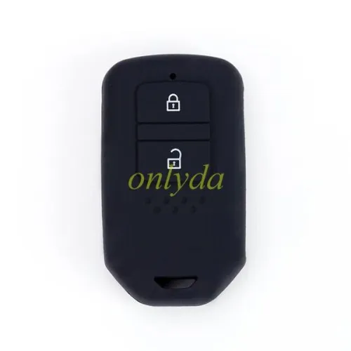 Honda 2 button silicon case (Black,Blue ,Red. Please choose the color)
